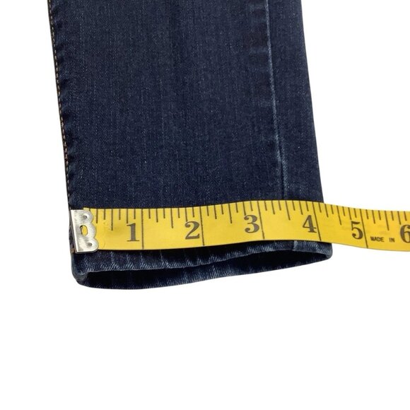 Old Navy Rockstar Skinny Mid-Rise Stretch Blue Denim Women's Size 6 Short - Picture 5 of 8